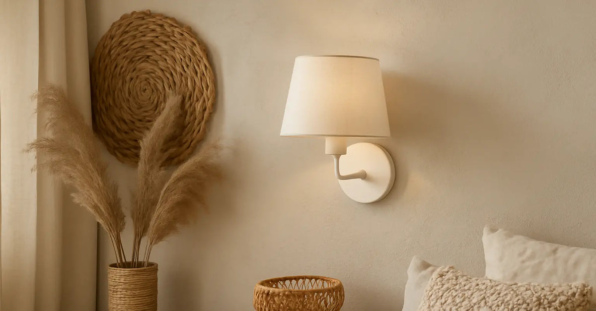Applique murale blanche