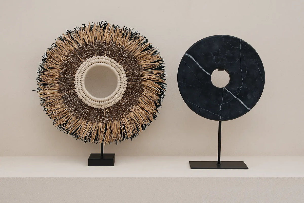 Deux objets déco à poser