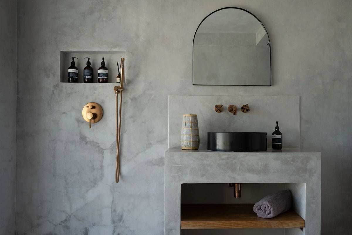 Salle de bain style bohème