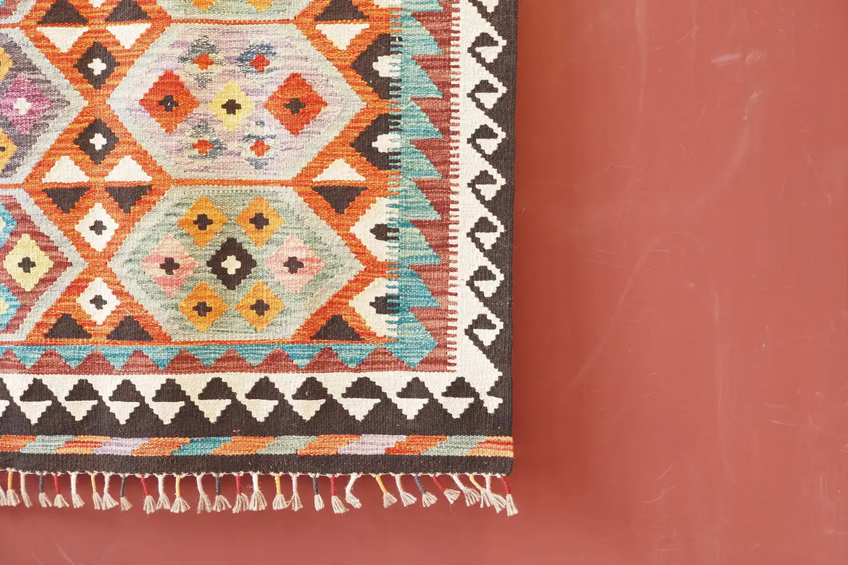 Tapis kilim style marocain ancien