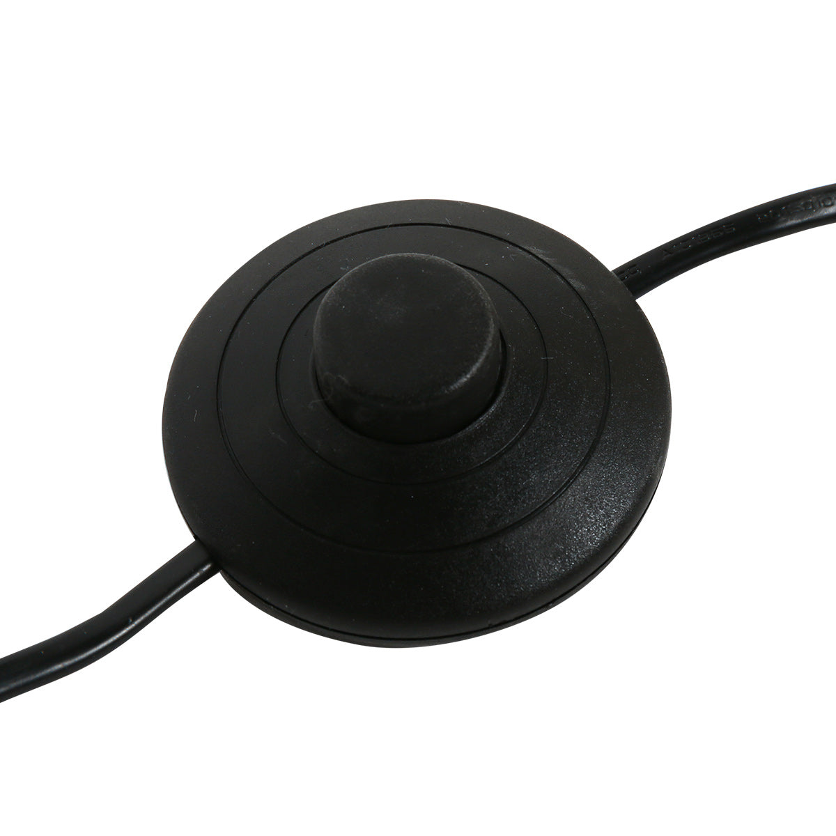 Lampadaire bambou noir moderne pour salon – Ø50 cm