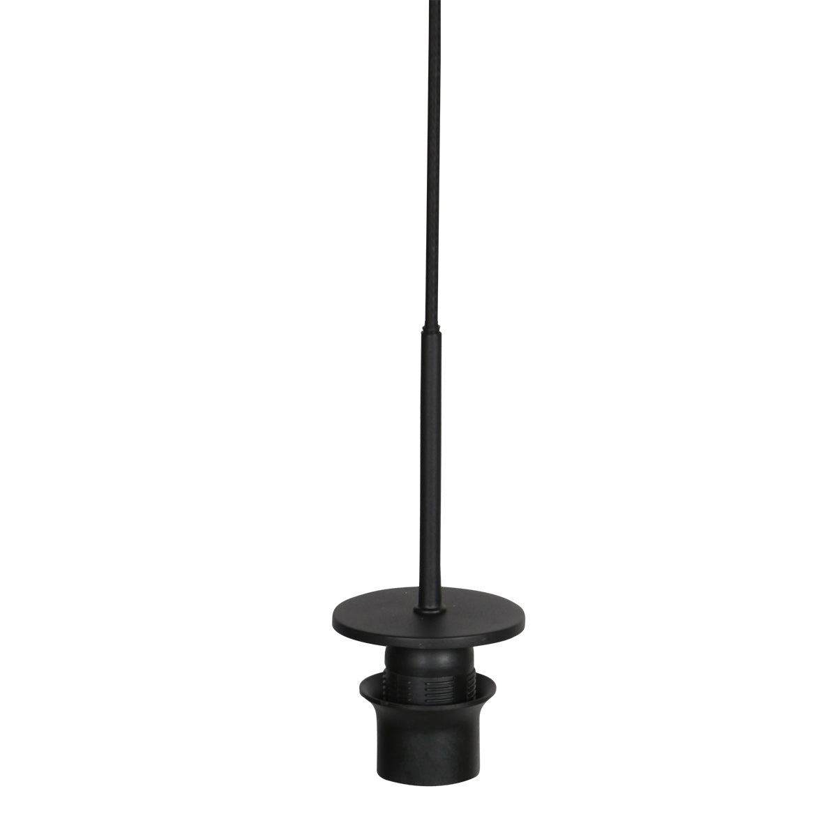 Suspension en verre beige à 5 abat-jours ovales suspendus