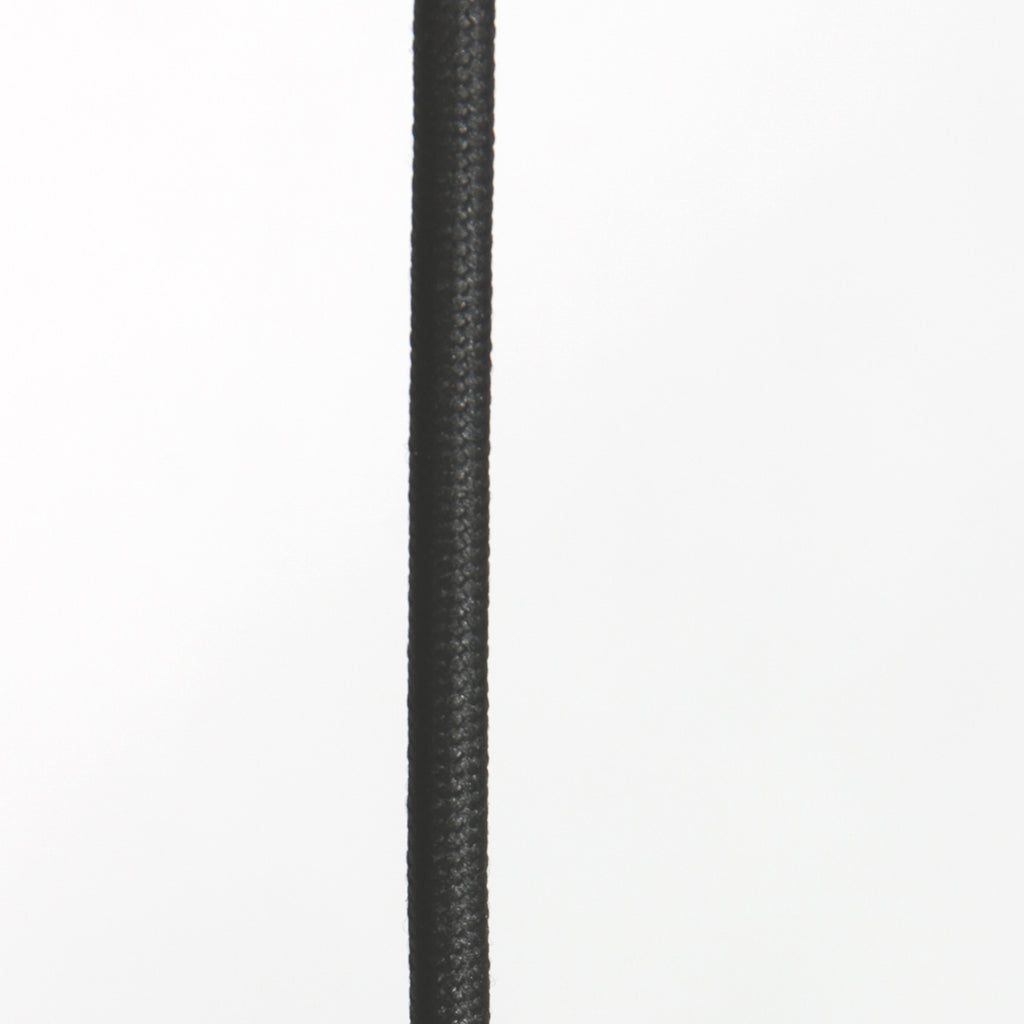 Suspension verre fumé goutte noire pour cuisine ou salle à manger – Ø15 cm