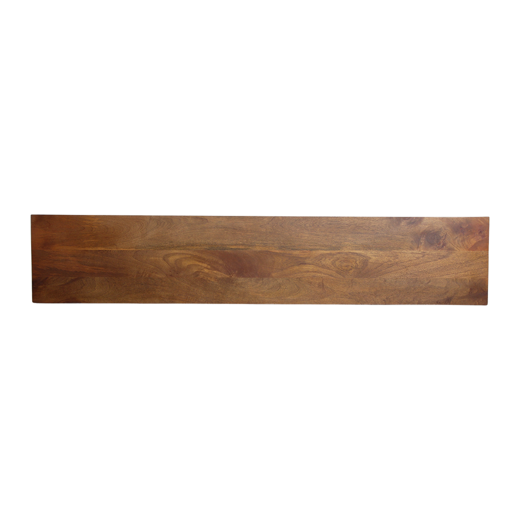 Banc en bois de manguier brun angles arrondis salle à manger – 180 cm