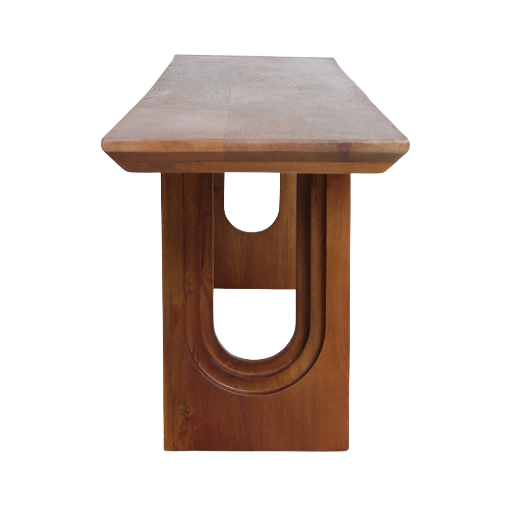 Banc en bois de manguier brun pour salle à manger – 180 cm