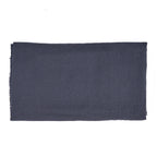 Nappe rectangulaire en lin noir naturel pour salle à manger – 150x250 cm