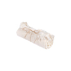 Nappe en lin blanc carré - 150x150 cm