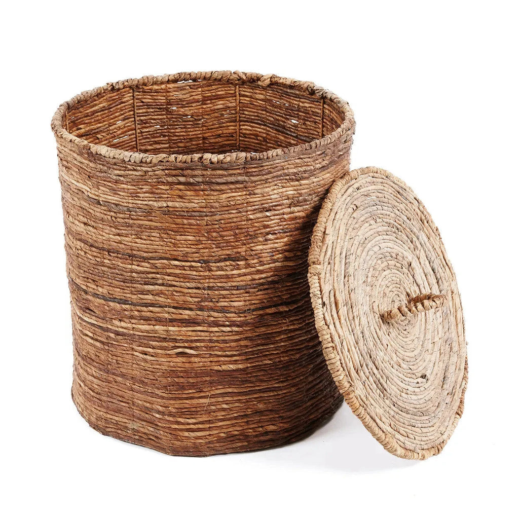 Paniers en feuilles de bananier naturel 50x55 cm