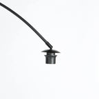 Connecteur de câble noir pour lampadaire arc métal H190 cm