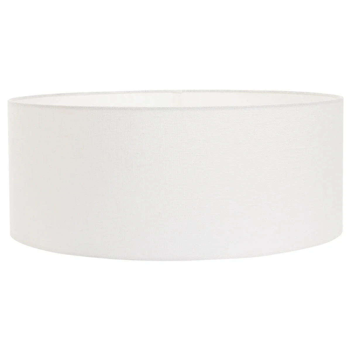 Abat-jour cylindrique blanc pour Lampadaire arc en métal H240 cm