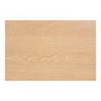 Meuble TV en bois clair de chêne clair 113x40 cm à rainures verticales
