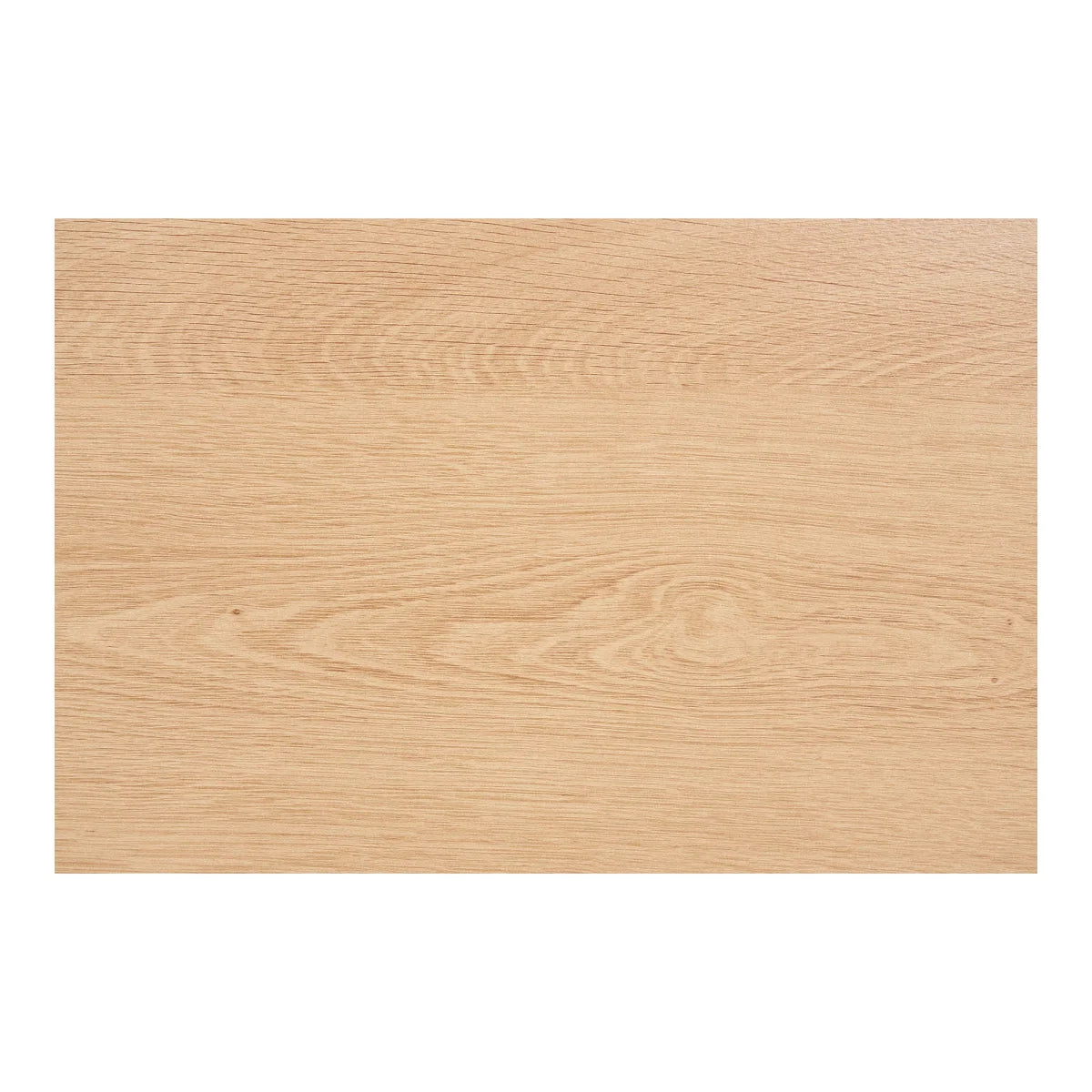 Meuble TV en bois clair de chêne clair 113x40 cm à rainures verticales