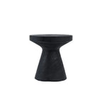 Table d’appoint en bois de suar noir 40x40 cm