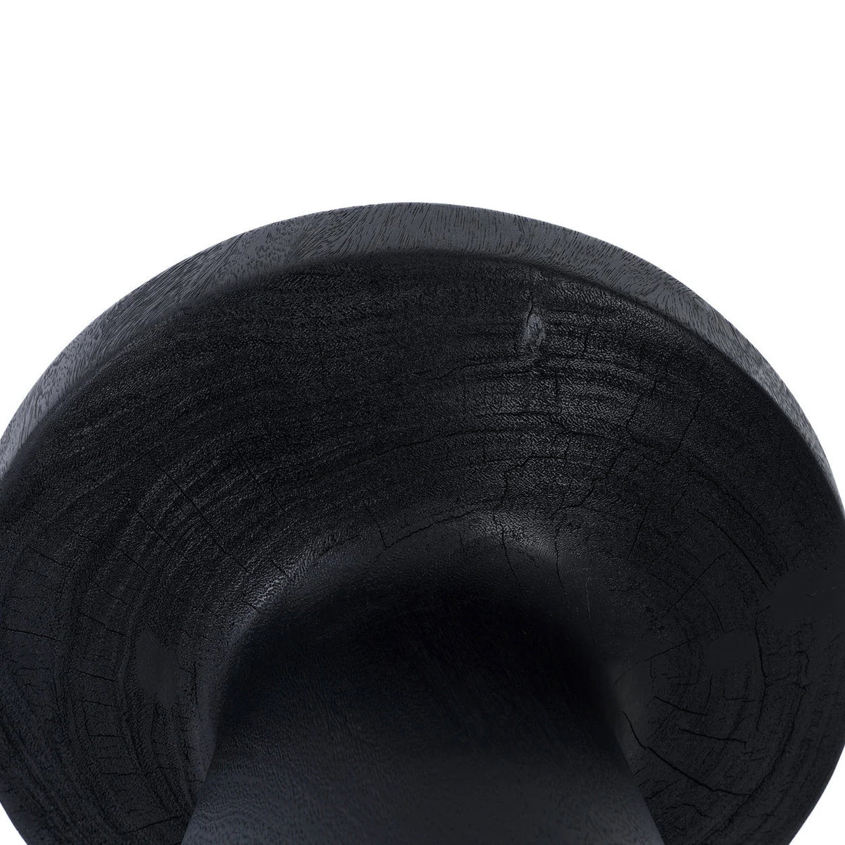 Table d’appoint en bois de suar noir 40x60 cm