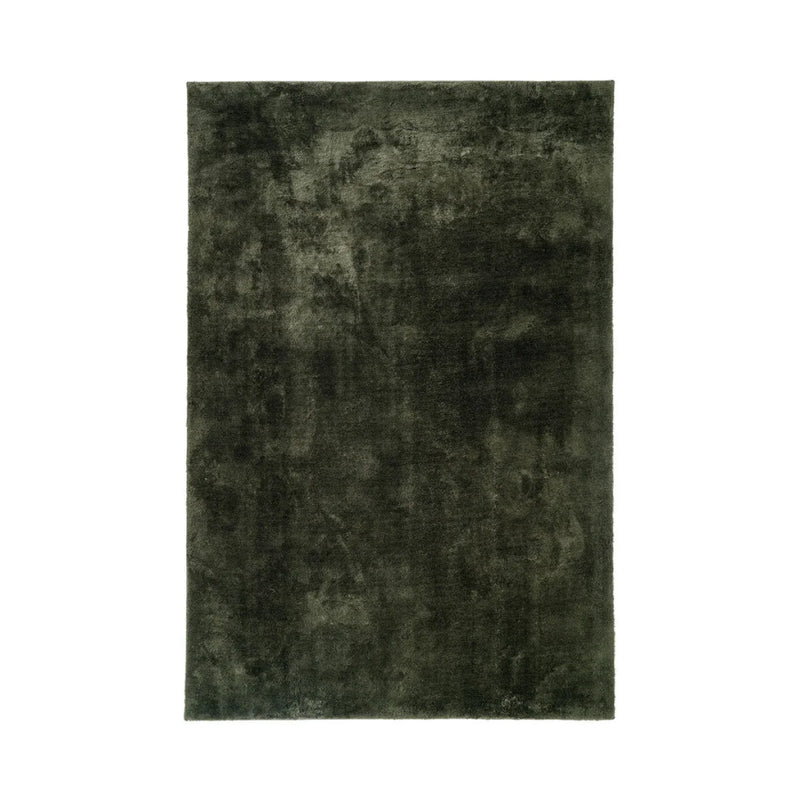 Teppich aus Polyester in Grün 160x230 cm